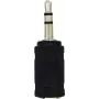 LogiLink CA1102 adattatore stereo per cuffie 3,5 mm maschio a 2,5 mm femmina nero