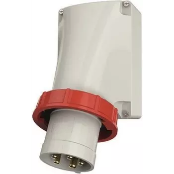 MENNEKES spina CEE per apparecchi 5 poli 125A 400V 6h IP67 ad angolo retto morsetti a vite rossa