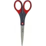 3M Scotch forbici di precisione 180 mm rosso/grigio punta acciaio inox Comfort Grip (1447)