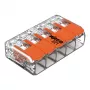 WAGO 221-415 COMPACT morsetto di collegamento 5 conduttori 4 mm², confezione da 25
