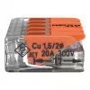 WAGO 221-415 COMPACT morsetto di collegamento 5 conduttori 4 mm², confezione da 25