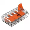 WAGO 221-415 COMPACT morsetto di collegamento 5 conduttori 4 mm², confezione da 25