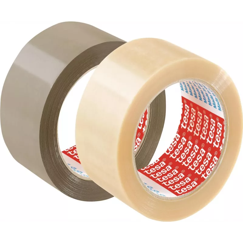 TESA nastro da imballaggio in PVC trasparente ultra resistente 66 m (57176)
