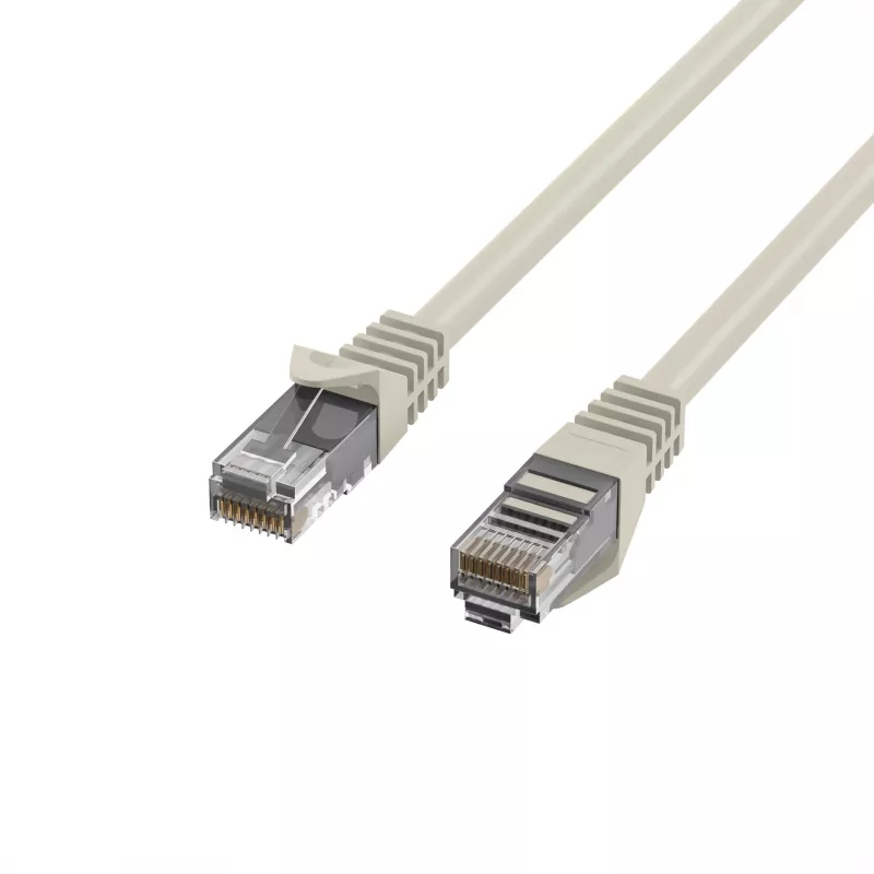 EFB Elektronik cavo patch RJ45 Cat.5e U/UTP LSZH CCA AWG24/7 grigio 1m K8110GR.1