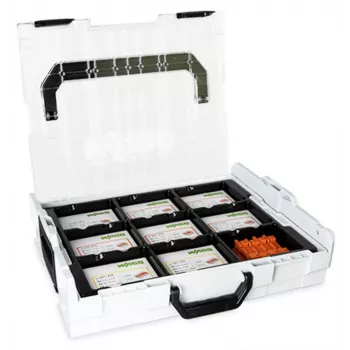 WAGO 887-927 assortimento di morsetti compatti in L-BOXX 102, 240 pezzi, serie 221