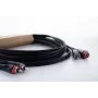 Cordial 14838 cavo audio stereo RCA 6m nero PVC gemello (2x RCA maschio su 2x RCA maschio)