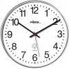 PEWETA orologio da parete radiocontrollato nero opaco plastica 30 cm nero/bianco 51.130.313