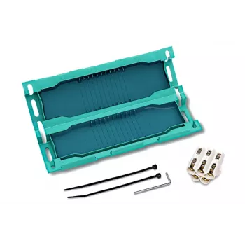 HellermannTyton WIC1-0 marcatore per cavi Snap-On verde 0, PP, 1,5-2,5 mm 435-00656