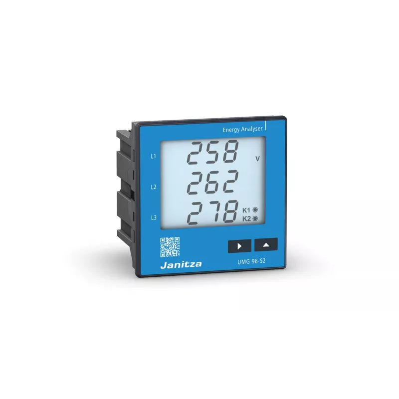 Janitza UMG 96-S2 retroilluminato 90-265V contatore di energia 5234002
