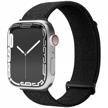 VONMÄHLEN Fitness Loop 2 cinturino sportivo per Apple Watch 44mm, 45mm, 46mm, 49mm - nero