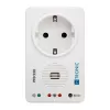 H-Tronic 1114800 rilevatore di blackout, a batteria, allarme 80 dB