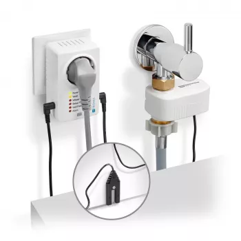 H-Tronic 1114725 rilevatore di acqua a rete con sensore esterno