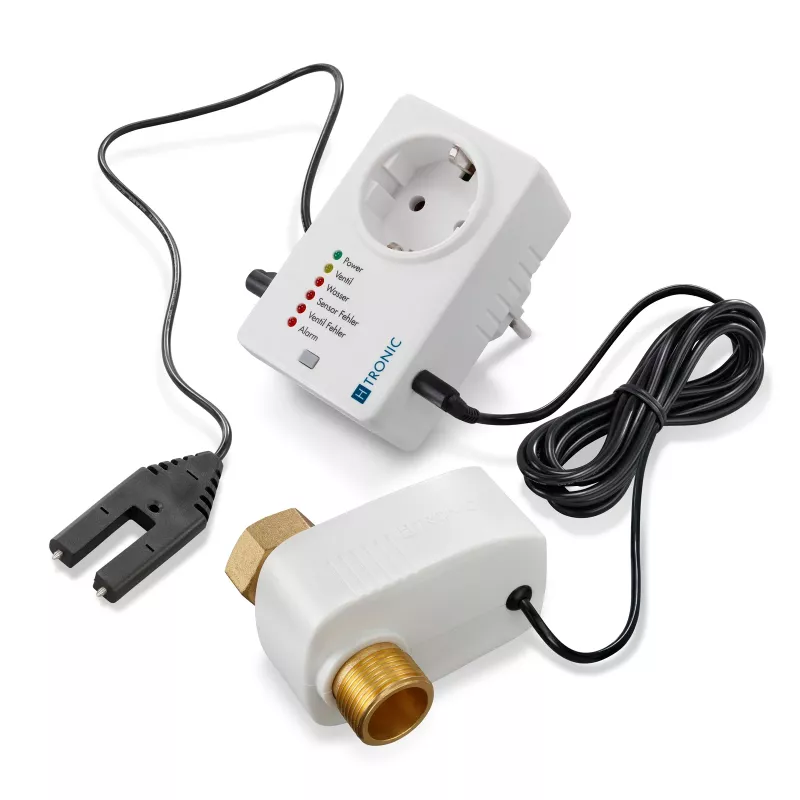 H-Tronic 1114725 rilevatore di acqua a rete con sensore esterno