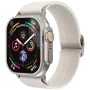 VONMÄHLEN Classic Nylon Loop per Apple Watch 40/41/42mm, Crema