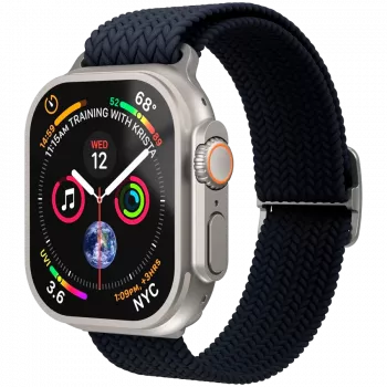 VONMÄHLEN Loop in tessuto per Apple Watch 40/41/42mm, Navy