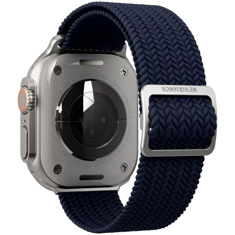 VONMÄHLEN Loop in tessuto per Apple Watch 40/41/42mm, Navy