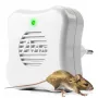 Gardigo 66986DEFR Repellente ultrasuoni per parassiti – copertura 25 m², funzionamento a spina, variabile 20–45 kHz