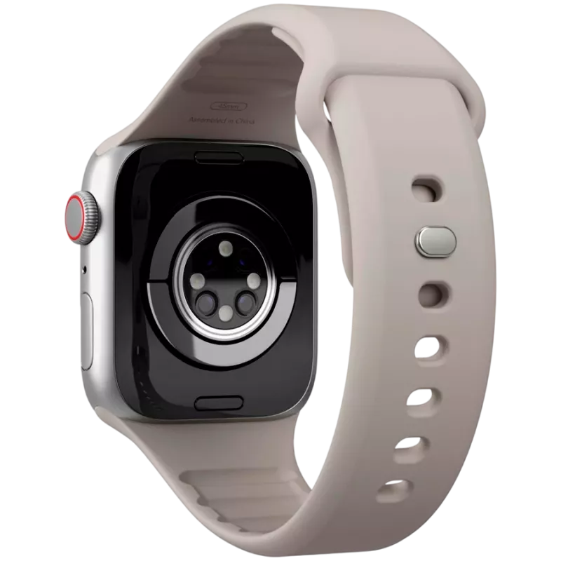 VONMÄHLEN Classic Band 2 per Apple Watch 44mm, 45mm, 49mm, Taglia unica, Crema