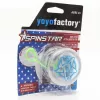 YoYoFactory Spinstar yo-yo per principianti e intermedi blu luminoso al buio