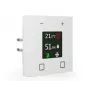 MDT SCN-RTR63S.01 KNX termostato ambiente Smart 63, Studio bianco lucido