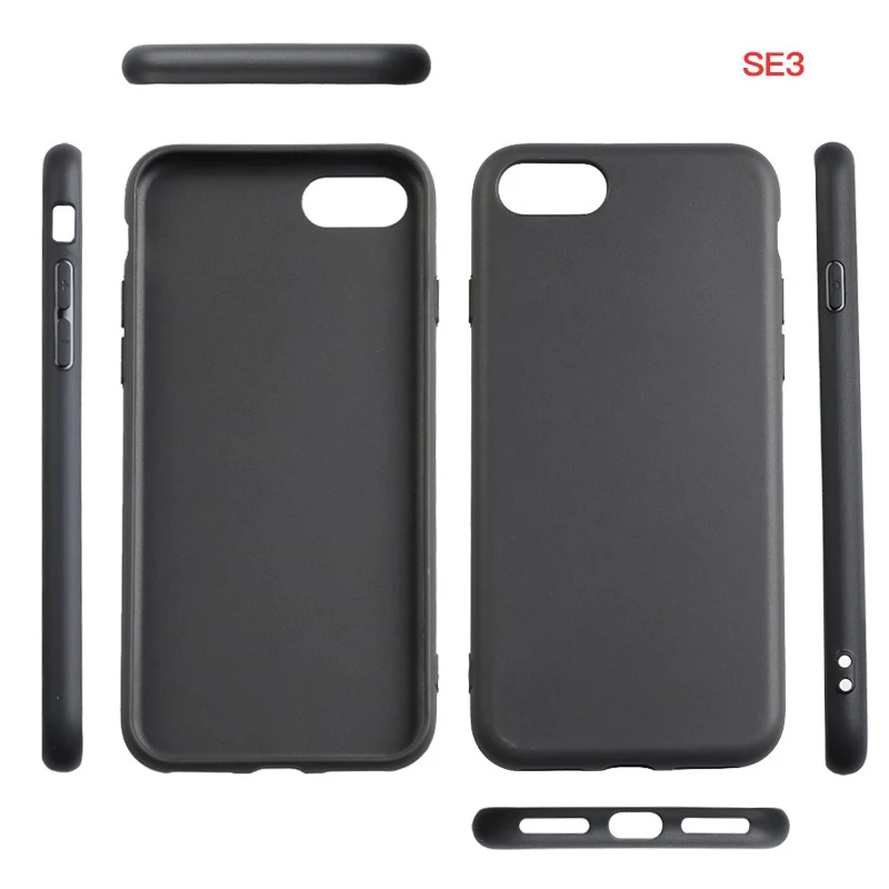 MRDISC iPhone SE 3 128 GB (2022) cover posteriore nera TPU (MG-BCIPSE22SW)