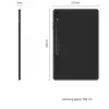 MRDISC cover posteriore per Samsung Galaxy Tab S10+ 5G 256 GB, nero TPU (MG-BCSGTABS105GSW)