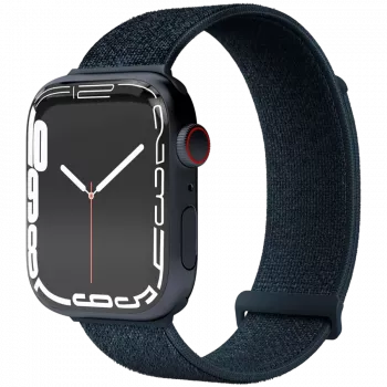 VONMÄHLEN Fitness Loop 2 cinturino per smartwatch per cassa 44mm, 45mm, 46mm, 49mm, taglia unica, blu navy