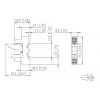 METZ Connect RM21 relè di potenza miniaturizzato 24 V AC 1 scambio 16 A PCB 11051110
