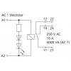 METZ Connect RM21 relè di potenza miniaturizzato 24 V AC 1 scambio 16 A PCB 11051110