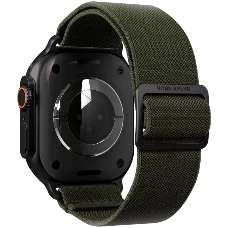 VONMÄHLEN Classic Nylon Loop 44/45/49 mm taglia unica Olive Black
