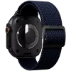VONMÄHLEN Woven Loop per Apple Watch 44/45/46/49mm, Navy Black