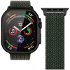 VONMÄHLEN Woven Loop per Apple Watch 44/45/46/49mm, Olive Black