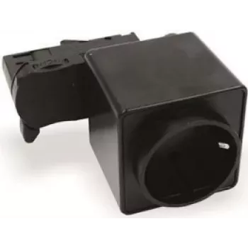 LEUCHTEK LTek LEUCH 279705 Universal Socket Outlet, 3-Phase Selectable, 16 A, Black