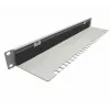 IT-BUDGET pannello passacavi 19 pollici con spazzola e barre antistrappo, 1U, grigio chiaro 90ITBKDFPKL1HEG
