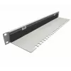IT-BUDGET pannello passacavi 19 pollici con spazzola e barre antistrappo, 1U, grigio chiaro 90ITBKDFPKL1HEG