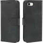 AIMOYU custodia flip wallet in pelle premium per iPhone SE (2022/2020), iPhone 8/7 - nero