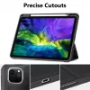 MRDISC custodia flip cover per Apple iPad Pro M4 – nero TPU MG-FLIPIPADPM4