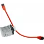 IT-BUDGET cavo patch Ethernet slim Cat.8.1, S/FTP, 40 Gbps, 2000 MHz, LSZH, PoE+, rosso, 0,5 m 90ITBSLIM81PK050R