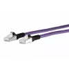 METZ CONNECT 1308451009-E cavo di rete Cat6a S/FTP, 1 m, viola