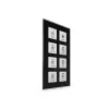 MDT BE-GT08S.01 pulsante in vetro Plus 8 canali nero