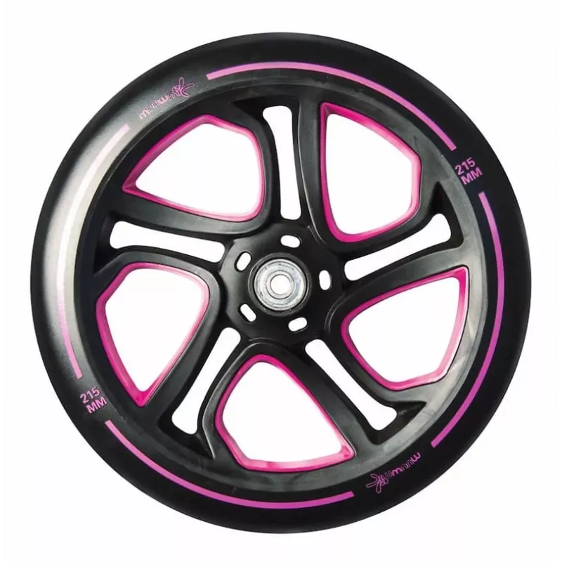 MUUWMI Aluminium Scooter PRO 215 mm rosa
