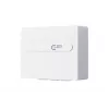 METZ BTR NETCOM OpDAT ADT piastra adattatore vuota per 4x SC simplex / 2x LC duplex, bianco puro 1501100000HC