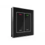 MDT Glass Push-button II Light 2 canali RGBW nero BE-GTL20S.01S