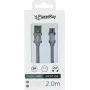 PowerRay cavo dati USB a Micro-USB, 2 m, grigio tessuto, blister PR-DCUM200TGY