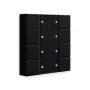 MDT BE-TA55P806.02 pulsante Plus 55 8 canali nero opaco