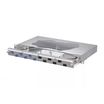 METZ CONNECT patch panel di giunzione in fibra ottica 6xLC-D OS2 1U montaggio rack 1504697406-F