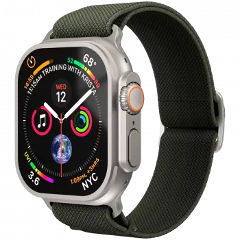 VONMÄHLEN Classic Nylon Loop 44, 45, 46, 49mm taglia unica, oliva