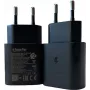 PowerRay PR-TA800EBE caricabatterie da parete USB-C PD 18W, EU 2 pin, nero, bulk