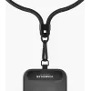 VONMAEHLEN Infinity Go catenella universale per cellulare nero – regolabile fino a 150 cm