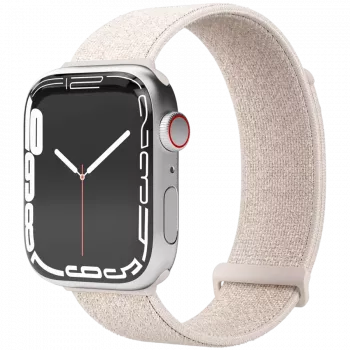 VONMÄHLEN Fitness Loop 2 cinturino per Apple Watch 44/45/46/49mm, crema